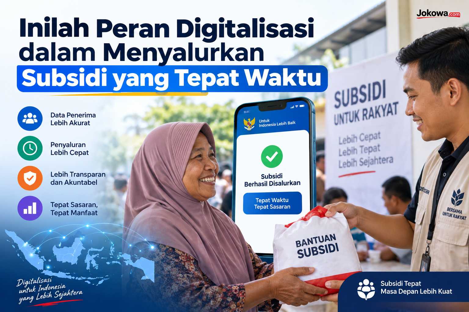 Inilah Peran Digitalisasi dalam Menyalurkan Subsidi yang Tepat Waktu