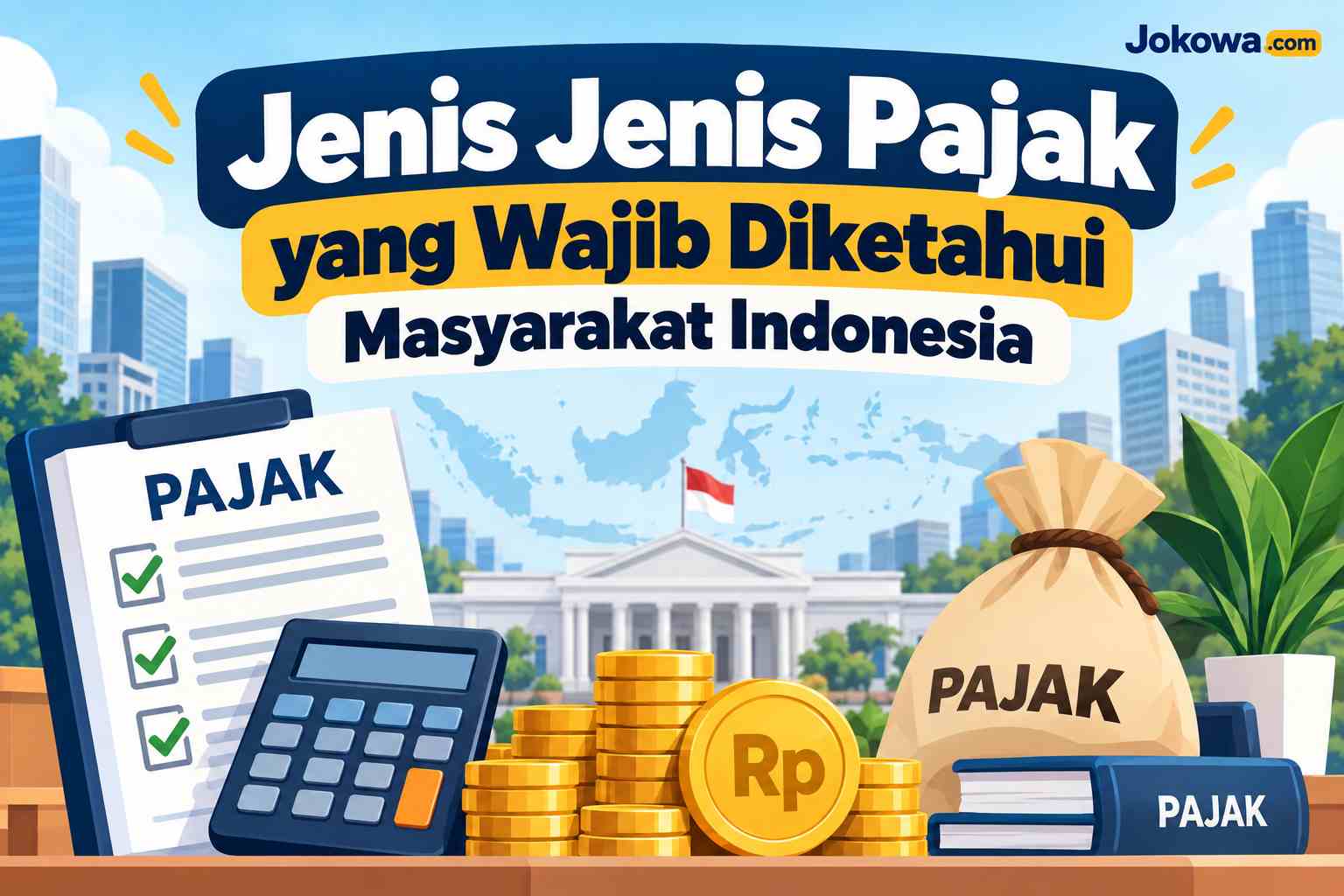 Jenis Jenis Pajak yang Wajib Diketahui Masyarakat Indonesia