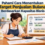 Cara Menentukan Target Penjualan Bulanan Berdasarkan Kapasitas Bisnis