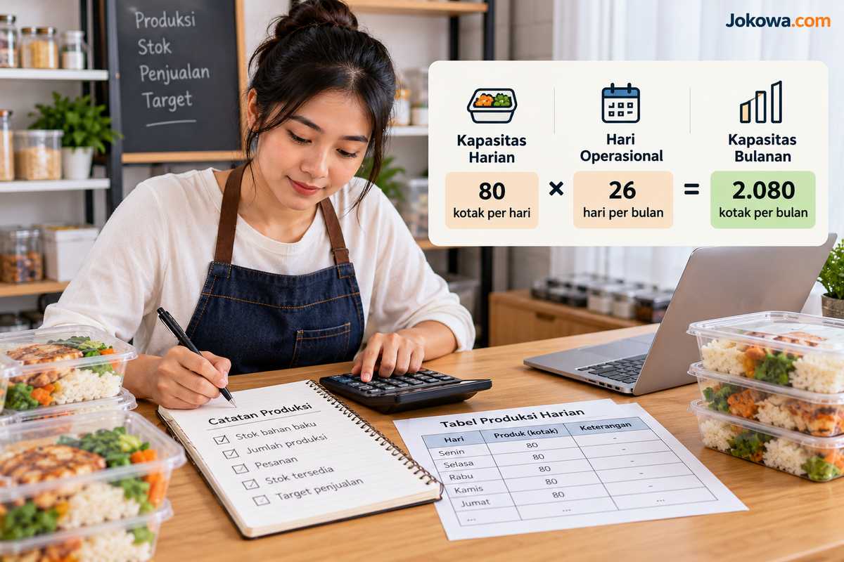 Hitung Kapasitas Maksimal Bisnis dalam Satu Bulan