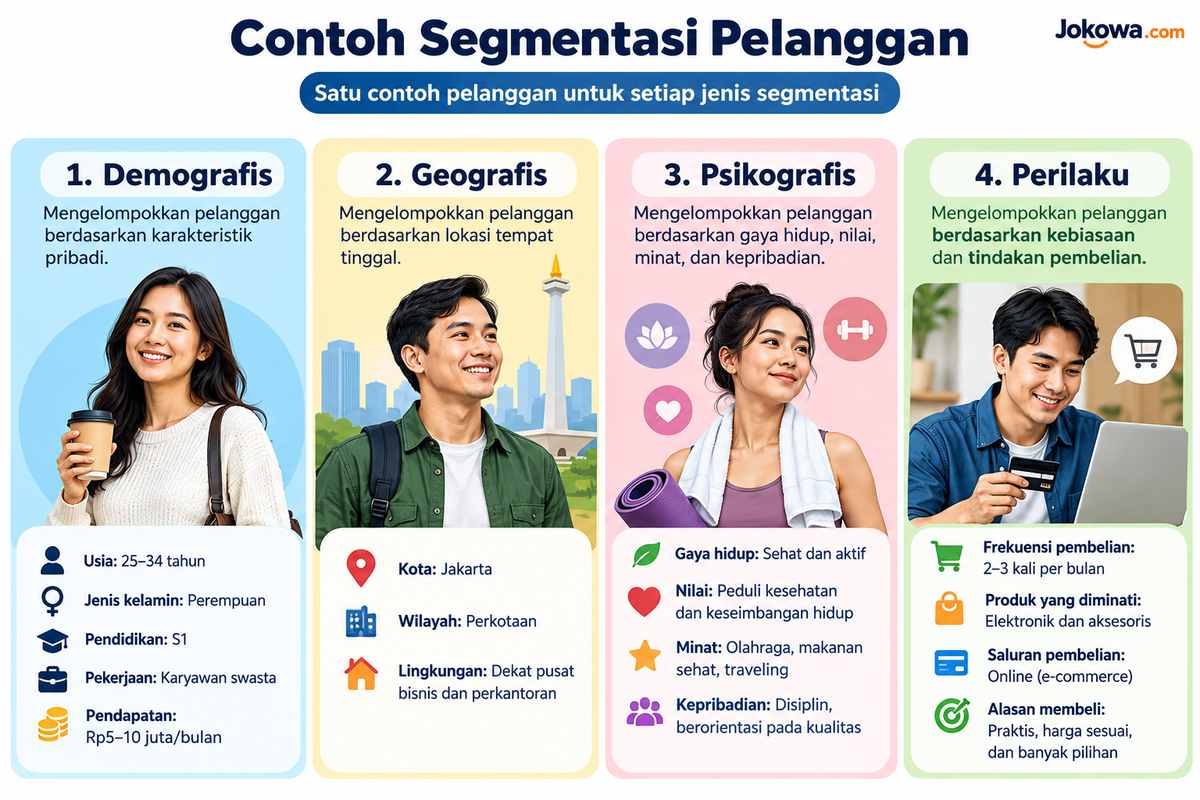 Pilih jenis segmentasi yang paling sesuai